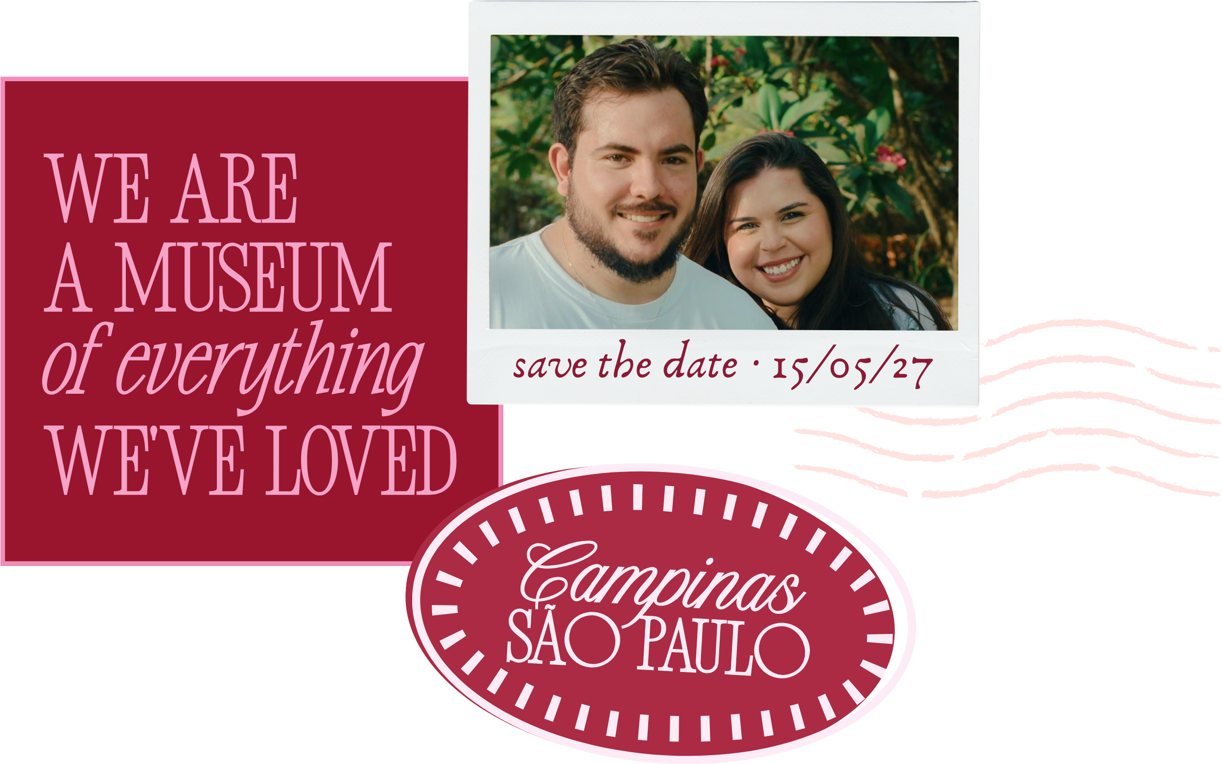 Danie & Isabela — Save the Date · 15/05/27 · Campinas, São Paulo